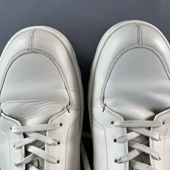 FENDI ZUCCA Size 11 Zucca White Brown Canvas Monogram Low Top Sneakers - Picture 9 of 9